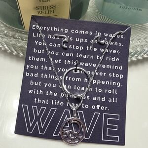 Wave Necklace and Earrings Set